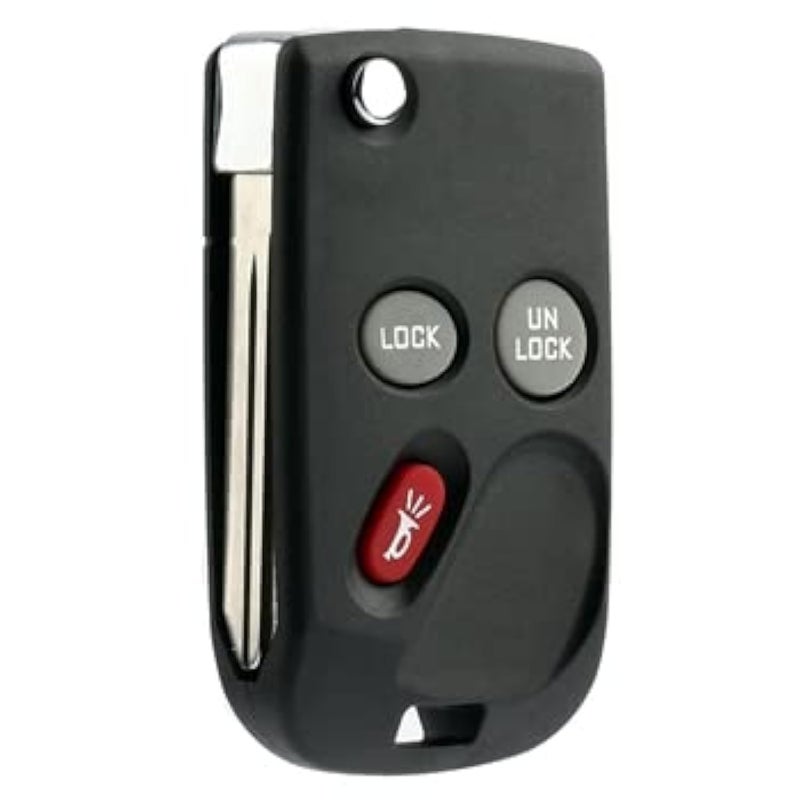 KeylessOption New Flip Keyless Entry Remote Key Fob for 1998-2001 Chevy GMC (15732803) - Image 2